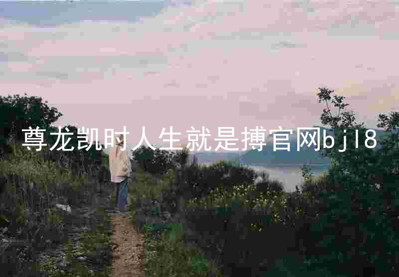 尊龙凯时人生就是搏官网bjl8